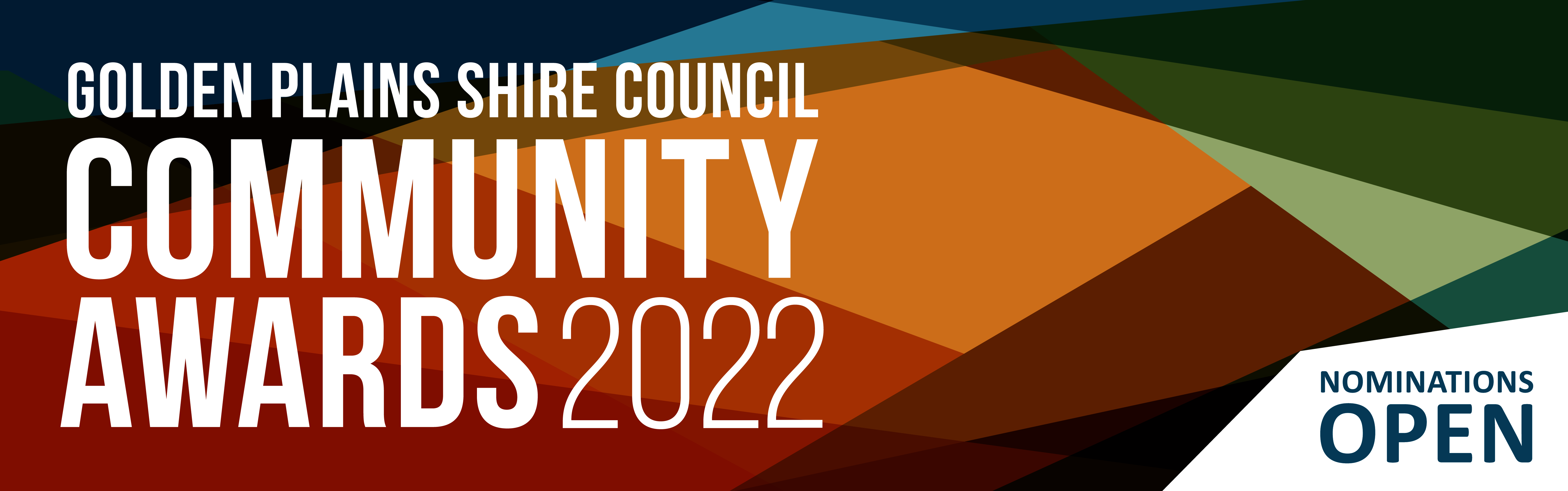 Golden Plains Shire Council Community Awards 2022 Nominations Open