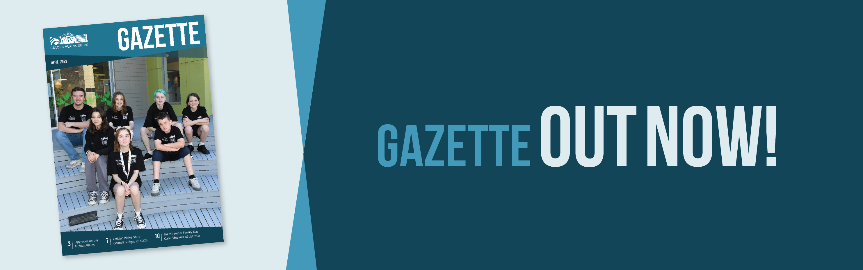 Gazette Issue 2 23 banner
