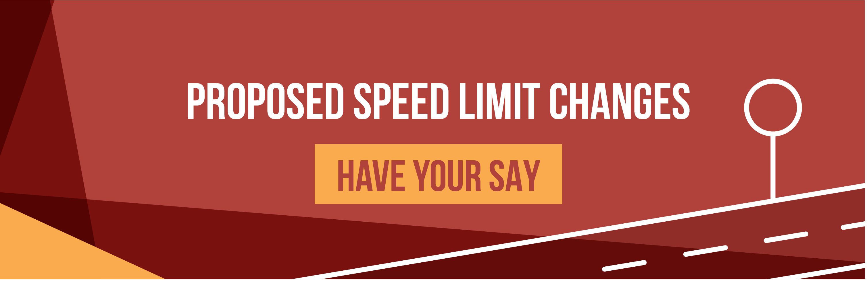 Proposed Speed Limit Changes webbanner