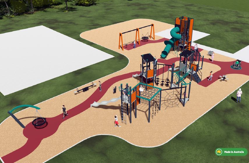 Lethbridge Play Space Upgrade Design Concept 2, Img 1