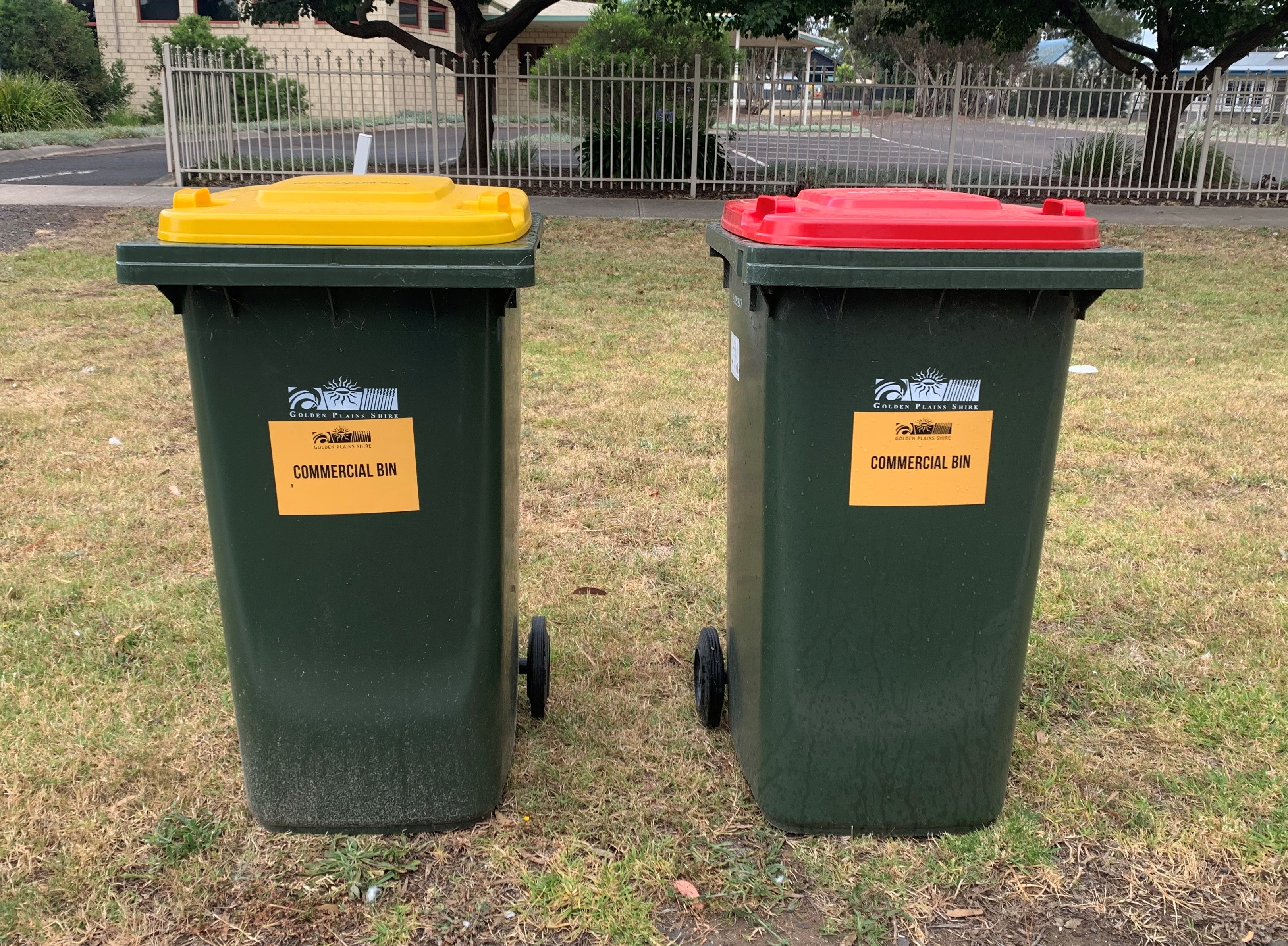 Commercial bins