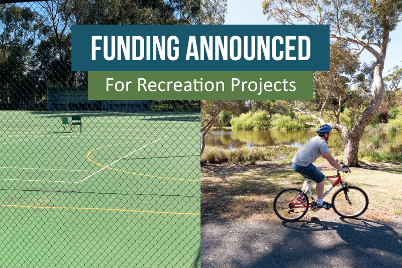 Funding Announced for Recreation Projects