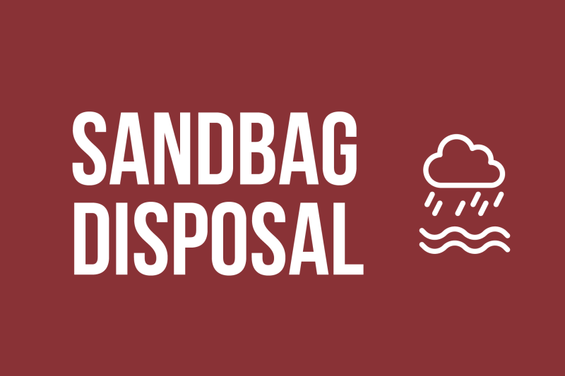 Sandbag Disposal 