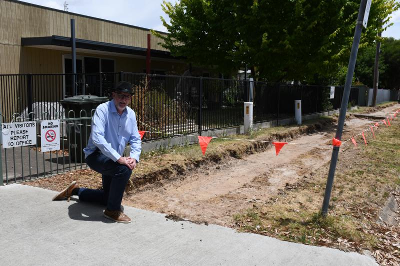 Footpath upgrade Rokewood