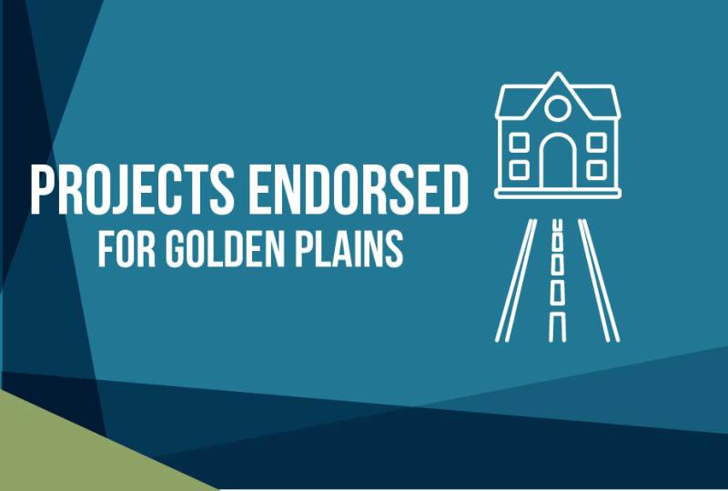 Projects Endorsed for Golden Plains