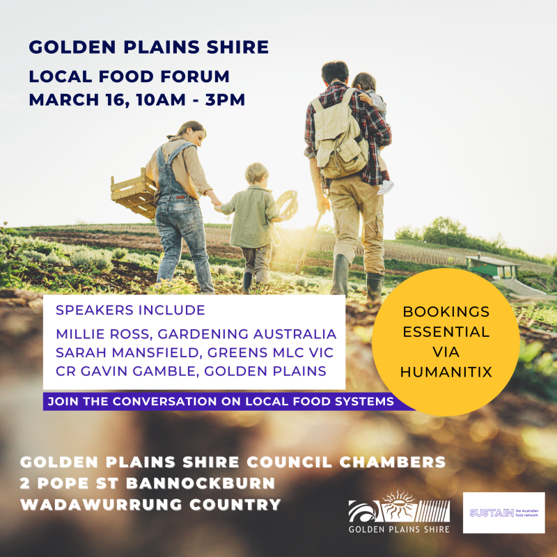Golden Plains Food Forum