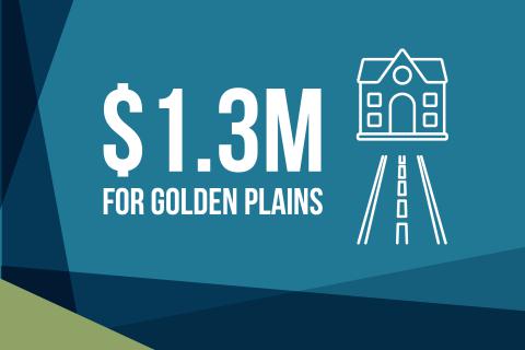 $1.3 million for Golden Plains