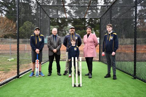 Linton Cricket Nets Opening