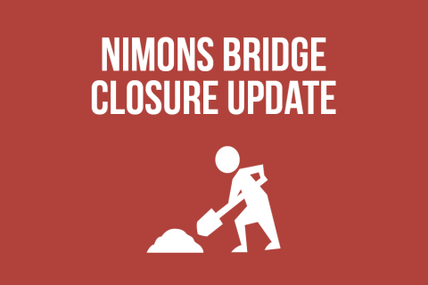 Nimons Bridge Closure Update