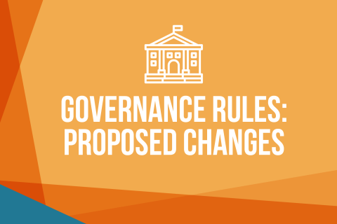 Governance Rules: Proposed Changes