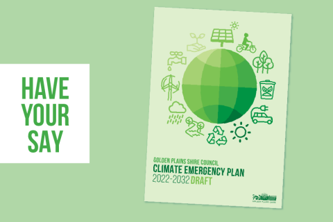 Draft Climate Emergency Plan Have Your Say