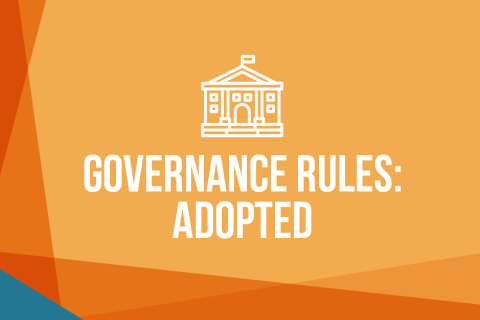 Governance Rules: Adopted