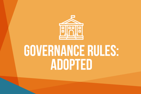 Governance Rules: Adopted