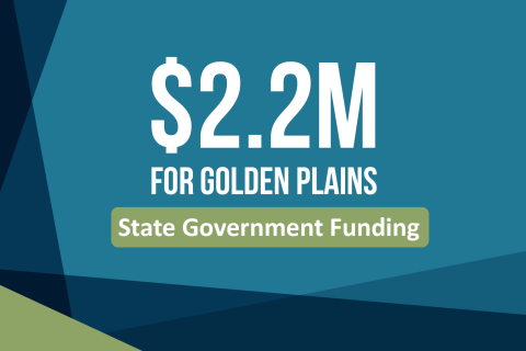 $2.2 million for Golden Plains in State Government Funding