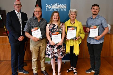 Golden Plains Shire Council Community Award Winners