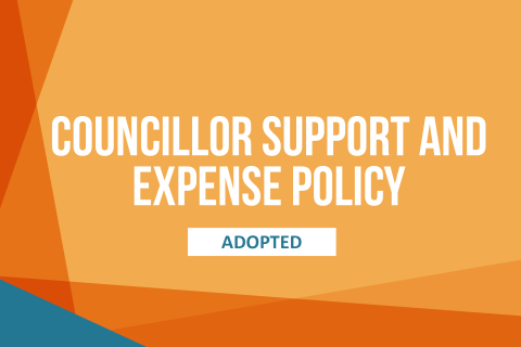 Councillor Expense Policy Adopted